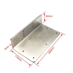 Stainless Steel Mounting Plate with Wooden Bench Pin Kit Jewelry Setting Tools