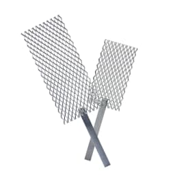 Silver PlatinumTitanium Mesh Gold Platinzed Titanium Mesh Metal Electroplating Anode with Handle for Jewelry Plating Machine