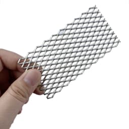 Silver PlatinumTitanium Mesh Gold Platinzed Titanium Mesh Metal Electroplating Anode with Handle for Jewelry Plating Machine