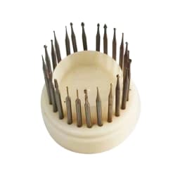 23 Pieces Assorted Steel Drill Burs for Jewellery Engraving Metal Mixed Carving Bur Set Jewelry Tools