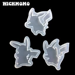 New 1pcs UV Craft DIY Jewelry Liquid Silicone Mold Cute Cartoon Resin Molds for Intersperse Decorate Making Toys Bakeware