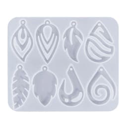 Earring Resin Mold Vintage Pendant Silicone Mould Epoxy Resin Jewelry Making Molds Droplet Animal Charm DIY Mold Jewelry