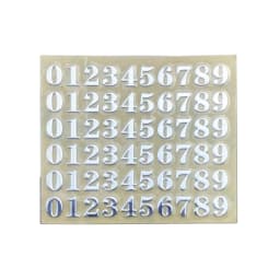 Gold/Silver Alphabet Glitter Epoxy Resin Metal Decorative Stickers English Letters Numbers UV Epoxy Resin Fillings Filler