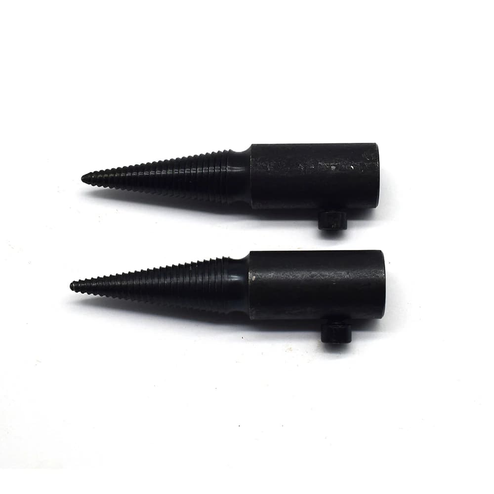 1 Pair Jewelry Polishing Motor Tapered Spindles 8mm Shank TM-2 Grinding Machine Attachments