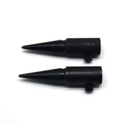 1 Pair Jewelry Polishing Motor Tapered Spindles 8mm Shank TM-2 Grinding Machine Attachments