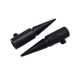 1 Pair Jewelry Polishing Motor Tapered Spindles 8mm Shank TM-2 Grinding Machine Attachments