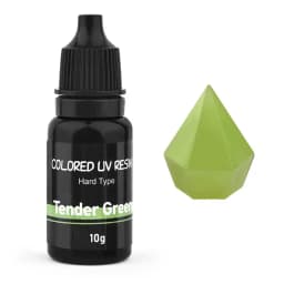 10g UV Resin Glue Epoxy Glue Hard Ultraviolet Curing DIY UV Glue Colors Resin Jewelry Making Quick Drying Glue Clear