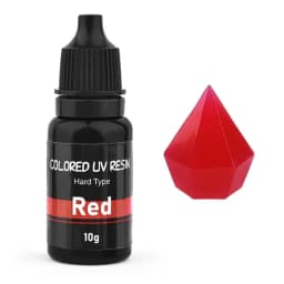 10g UV Resin Glue Epoxy Glue Hard Ultraviolet Curing DIY UV Glue Colors Resin Jewelry Making Quick Drying Glue Clear