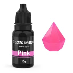 10g UV Resin Glue Epoxy Glue Hard Ultraviolet Curing DIY UV Glue Colors Resin Jewelry Making Quick Drying Glue Clear