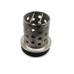 Steel Casting Flask With Rubber Sprue Base Wax Casting Jewelry Making Tool