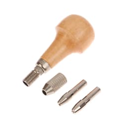 Jewelers Pin Vise Vice Wooden Handle Twisting Wire Wrapping Drill Kit Collet Watches Jewelry Tools