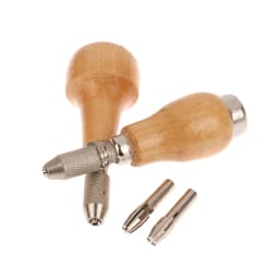 Jewelers Pin Vise Vice Wooden Handle Twisting Wire Wrapping Drill Kit Collet Watches Jewelry Tools