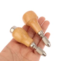 Jewelers Pin Vise Vice Wooden Handle Twisting Wire Wrapping Drill Kit Collet Watches Jewelry Tools