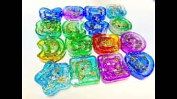 Silicone Quicksand Shaker Mold Butterfly Love Heart Peach Cloud Epoxy Resin DIY Jewelry Necklace Pendant Crafts Casting Tools