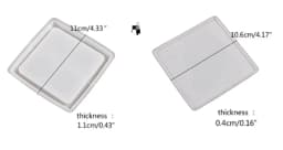 Silicone Quicksand Shaker Mold Butterfly Love Heart Peach Cloud Epoxy Resin DIY Jewelry Necklace Pendant Crafts Casting Tools