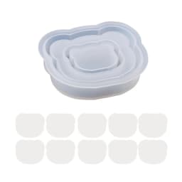 Silicone Quicksand Shaker Mold Butterfly Love Heart Peach Cloud Epoxy Resin DIY Jewelry Necklace Pendant Crafts Casting Tools