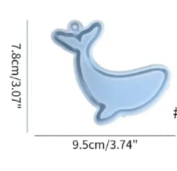 Silicone Quicksand Shaker Mold Butterfly Love Heart Peach Cloud Epoxy Resin DIY Jewelry Necklace Pendant Crafts Casting Tools