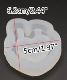 Silicone Quicksand Shaker Mold Butterfly Love Heart Peach Cloud Epoxy Resin DIY Jewelry Necklace Pendant Crafts Casting Tools