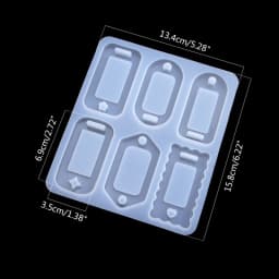 Silicone Quicksand Shaker Mold Butterfly Love Heart Peach Cloud Epoxy Resin DIY Jewelry Necklace Pendant Crafts Casting Tools