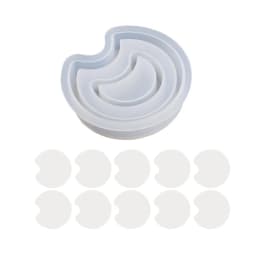 Silicone Quicksand Shaker Mold Butterfly Love Heart Peach Cloud Epoxy Resin DIY Jewelry Necklace Pendant Crafts Casting Tools