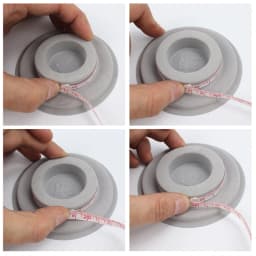 Gray Flocked Bead Board Bracelet Beading Organizer Jewelry Making Tray WorkBenches Size Measuring Plate Craft Tool Accessories