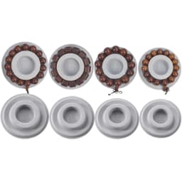 Gray Flocked Bead Board Bracelet Beading Organizer Jewelry Making Tray WorkBenches Size Measuring Plate Craft Tool Accessories