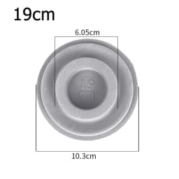 Gray Flocked Bead Board Bracelet Beading Organizer Jewelry Making Tray WorkBenches Size Measuring Plate Craft Tool Accessories