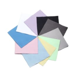 10pcs Polish Polishing Cloth Silver Color Cleaning Polishing Cloth Soft Clean Wipe Wiping Cloth For Silver Gold Jewelry Tools