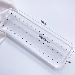 Hot Selling Acrylic Display Frame Umbilical Tongue Lip Nail Puncture Jewelry High Penetration Fine Polishing Display Frame