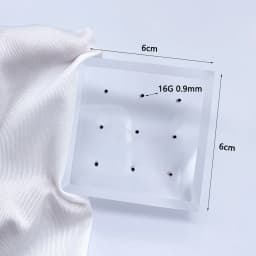 Hot Selling Acrylic Display Frame Umbilical Tongue Lip Nail Puncture Jewelry High Penetration Fine Polishing Display Frame