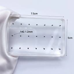 Hot Selling Acrylic Display Frame Umbilical Tongue Lip Nail Puncture Jewelry High Penetration Fine Polishing Display Frame