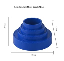 100pcs/144pcs Abrasive Brushes Dremel Accessories Polishing Wheel Rotary Tools Cotton Wheel Polish 2.35mm Shank 1 Storage Box