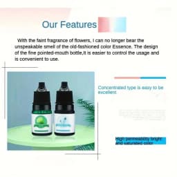 Epoxy Pigment 24 Colors 5ml Epoxy Resin Dye Liquid Epoxy Resin Colorant for Resin Art Paint Jewellery Crafts Coloring
