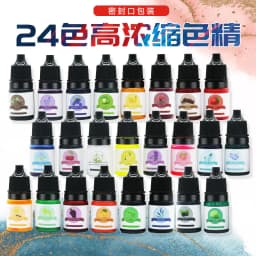 Epoxy Pigment 24 Colors 5ml Epoxy Resin Dye Liquid Epoxy Resin Colorant for Resin Art Paint Jewellery Crafts Coloring
