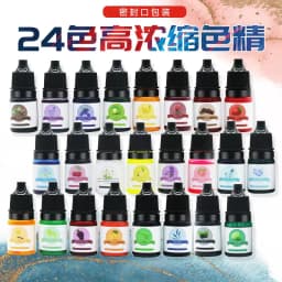 Epoxy Pigment 24 Colors 5ml Epoxy Resin Dye Liquid Epoxy Resin Colorant for Resin Art Paint Jewellery Crafts Coloring