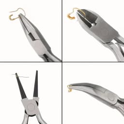 4pcs/1pcs Multifunctional Jewelry Pliers Manual Pointed-Nosed Pliers Oblique Pliers Mini Pointed-Nosed Pliers, For Jewelry Makin