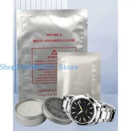 Portable Watch Polishing Cloth Durable Scratches and Oxidation Repair Cloth Cleans for Watch Collector Jewelry Enthusias