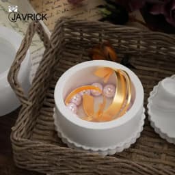 Silicone Mold Bowknot Jewelry Box Molds with Lid Cup Molds Home Decors