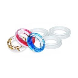 3pcs Ring Resin Molds For Jewelry Rings Silicone Casting Molds For DIY Rings Jewelry Silicone Mold Tools For Clay Epoxy Resin