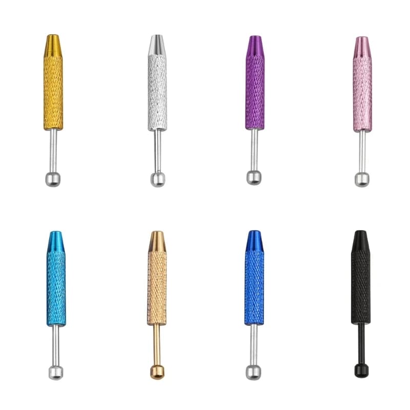 Professional Jewelry Clamp Stainless Steel Four Claw Diamonds Securing Clip Jewelry Gems Beads Holder Tweezers Picking Tool