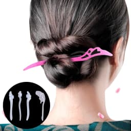 Hairpin DIY Silicone Mold Making Hair Stick Mould Jewelry Pendant DIY Crystal Epoxy Resin Mould