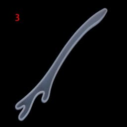Hairpin DIY Silicone Mold Making Hair Stick Mould Jewelry Pendant DIY Crystal Epoxy Resin Mould