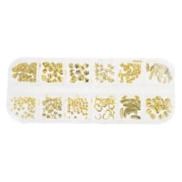 Ocean Theme Metal Rivets Resin Filler Jewelry Fillings Material Star Shell 3d Nail Art Decoration DIY Accessories