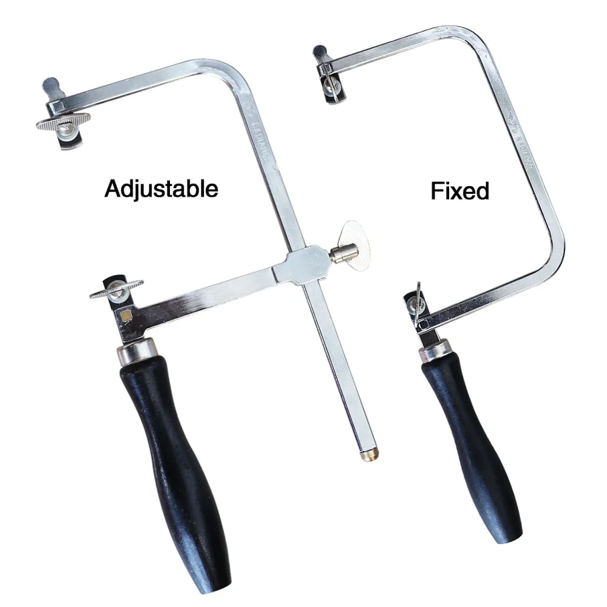 U-Shape Jewelers Saw with 2 Blades - Precision Hacksaw Tool Set for DIY Jewelry Making & Metal Crafting