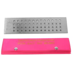 Four Rows of Gold Tools 52 Holes Tungsten Carbide Wire Drawplate for Jewelry Making Round 0.26-4.10mm for Jewelry