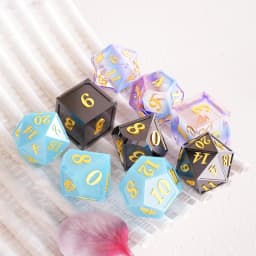 Dices Dies Resin Castings Mold 7 Shapes Game Dices Pentagon Square Dices Mold Digital Dices Game Home Crafts
