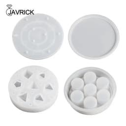 Dices Dies Resin Castings Mold 7 Shapes Game Dices Pentagon Square Dices Mold Digital Dices Game Home Crafts