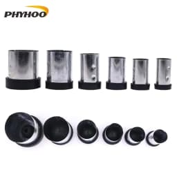 PHYHOO Mini DIY Frame Inverted Mold Metal Cup Plaster Mold Casting Steel Bell Wax & Finished Plaster Production Jewelry Making