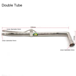 Jewelry Welding Torch Burner Gasonline Gold Silver Metal Soldering Tool Single Double Tube