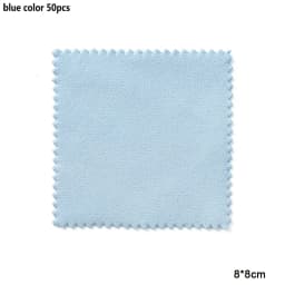 10-50pcs Silver Polishing Cloths Jewelry Cleaning Cloth Soft Clean Wipes Non Toxic Tarnish Remover for Jewelry Coins Watcch